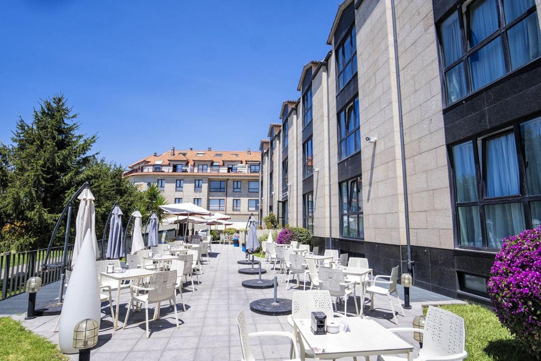 Hotel Alda Carril Вильягарсия-де-Ароса Экстерьер фото